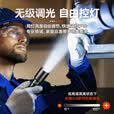 飞利浦（PHILIPS）强光手电筒变焦超亮Type-C充电穿天家用户外照明应急灯SFL2146