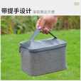 荒野猎人 WILD HUNTER户外餐具收纳包雪拉碗便携袋调料瓶手拎包防撞野餐包 方形三层防震包--A款24*14*16cm