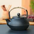 原始人铸铁茶壶围炉煮茶家用室内水壶烧水泡茶壶炭火炉茶壶 【茶话】900ML铸铁茶壶-含滤网/明火电陶炉通用