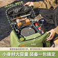 北山狼   户外野餐包 露营炊具烧烤便携大容量防水收纳包 云杉绿-26L超大容量