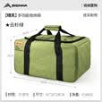 北山狼   户外野餐包 露营炊具烧烤便携大容量防水收纳包 云杉绿-26L超大容量