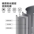 京东京造 铝合金户外锅具 户外露营炉具炊具野餐装备超轻便携煮锅1.7L