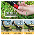 尚烤佳（Suncojia）户外折叠椅便携钓鱼沙滩躺椅夹棉月亮椅露营椅子便携式午休加厚 