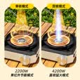 卡式乐户外卡式炉分体式露营炉具红外卡磁炉防风防爆野外便携气罐煮茶炉