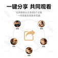希比希1200万像素AI摄像头无需连WiFi不用网络终身免流量手机远程家用室内监控器360度无死角带夜视插电