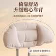 明智一凡滑轮矮凳带万向轮小凳子家用圆型鞋板凳带娃儿童懒人静音靠背椅子 黑色【圆凳】加粗加厚款