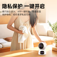 XMSJ家用监控摄像头双镜头360度无死角全景4K超清夜视手机远程AI人形追踪声光警戒 【WiFi双频版】手机远程  即连即用 30天循环录像·双向通话·日夜全彩·人形检测