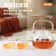 探险者（TAN XIAN ZHE）围炉煮茶壶户外露营烧水壶玻璃煮茶罐杯子套装耐高温提梁烧水壶