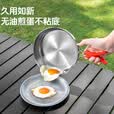 JEEP户外锅具不锈钢露营锅全套装备烧水壶一体套锅卡式炉野营煮饭