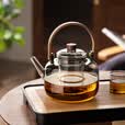 忆壶茶茶壶玻璃煮茶壶茶水分离泡茶壶大容量玻璃烧水壶玻璃茶具功夫茶壶