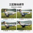 康尔（KingCamp）户外折叠躺椅办公室午睡休闲坐躺两用椅露营便携网纱调档椅KC2604