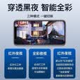 鸣胜家用摄像头室内双向可视频通话夜视全景语音老人手机远程监控器360度无死角监控器2K高清显示屏幕