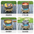 拓村户外卡式炉分体式炉具卡磁炉防爆七星猛火炉便携野餐露营装备全套 【19800W猛火7头炉】送收纳包+转接头