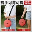 柯黎 伸缩凳折叠凳旅行随身排队神器便携座椅户外钓鱼椅子马扎小凳子 红色【升级3排卡扣】可伸缩