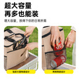 JEEP保温包冷藏箱户外保温箱车载冰箱包便携式保温包大容量冷藏袋 【30L大容量】保温收纳包卡其