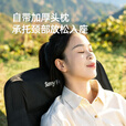 山扉户外折叠椅高背月亮椅便携式野餐凳午休钓鱼躺椅露营桌椅