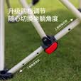 山扉悠享连桌折叠躺椅户外露营便携式午休床陪护午睡躺椅四档可调节