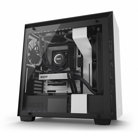 0_恩杰 nzxt h700i 白色 diy智能中塔atx机箱(智能控制/主动降噪/钢化