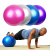 优鼎企 瑜伽球 加厚平衡防滑初学者健身球平衡瑜珈普拉提大球健身球 紫色 65cm