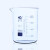 玻璃烧杯低型烧杯实验器材高硼硅玻璃加厚耐高温蜀牛量杯100m 250ml（1个）