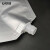安赛瑞 手提式锡箔吸嘴袋（10个装）实验室液体袋包装袋试剂袋中药袋便携密封塑料打包袋 1.5L斜嘴 601021
