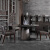 COOMO楷模家具 DAPO大普-DT16餐桌现代圆形多功能意式桌椅组合 DT16圆餐台1530*750