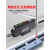 NPN三线光纤放大器传感器对射颜色光电开关感应器 ESR-22N+M4直角对射金属光纤 1米