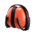 3M隔音耳罩1436噪音耳罩 折叠式设计可调高度28db可搭配降噪耳塞 红色 5副装