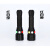 定制适用铁路强光信号手电筒红绿白/红黄白三色救生防护灯带磁铁 A款红白绿手电+1电池