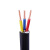 新亚特 聚乙烯交联绝缘电力电缆 YJV-0.6/1kV-3*2.5 黑色 1m