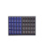 重型零件柜抽屉式螺丝柜刀具收纳架样品柜模具柜配件整理柜工具柜 150抽（蓝色/透明）带门（小号） 轻型款 0.8mm