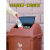 定制上海垃圾分类垃圾桶干湿分离大号小区果皮箱小区物业垃圾箱带盖 60升摇盖上海桶干垃圾有盖 黑色