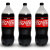 可口可乐零度可乐雪碧碳酸饮料汽水2升/瓶装价 芬达无糖零卡【2L*2瓶