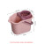 卫洋WYS-2533 塑料带轮拖把桶 加深加厚地拖桶墩布桶清洁桶 拖把桶粉色