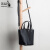 袋鼠（KANGAROO） 时尚菜篮子包包2024新款单肩简约斜挎包百搭通勤手提女包 黑色