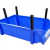 加厚组合式塑料零件盒工业五金收纳螺丝盒电子盒小物件盒直销 F1#蓝色180*180*80