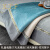 X.T.F轻奢品牌家用沙发垫布2024新款沙发垫靠背巾现代沙发高端座垫盖布 叶纹幻影灰 70*70cm(可用作扶手和靠背)