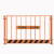 工地基坑围栏施工围挡栏杆工程安全警示护栏定型化临边防护栏户外 1.2*2米*8.5kg双板竖管款
