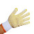 久瑞 JSH04 防滑棉线点胶手套 点塑劳保工作手套 蓝色点塑 12双装 
