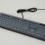 镖头（Biaotou）惠普K10G有线机械键盘保护膜GK400F防尘套青黑茶轴K100防水罩104键 透明硅胶键盘膜