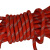 苏识 水域救援绳船用救生圈绳浮索 （橘色绳）8mm+50米配环配钩