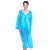厚创 加厚雨衣PEVA超防水旅行雨衣优质一次性雨衣纯色便携随身防水雨衣 橙色