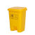 医疗废物垃圾桶黄色诊所用小脚踏式脚踩大号医院垃圾箱果皮箱 20生活垃圾桶-加厚 灰色