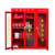 微型消防站器材全套灭火箱展示柜应急工具消防柜物资柜建筑工地柜 二人高配套餐含柜1209）