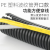 华昊运辰 塑料波纹管PA尼龙PP防水阻燃螺纹管穿线软管PE电线电缆保护套线管 PE-AD42.5/50米
