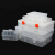 睿爸多格零件盒电子元件透明塑料收纳盒小螺丝样品盒储物工具分类 225(加厚10格-可拆)