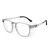择初大框舒适眼镜润目保湿眼镜湿房镜日系平光镜 C5 全透明