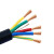 奔辉 国标YC橡套五芯电缆线 橡胶铜芯电线户外软芯通用护套电线 一米价 5*1.5平方