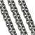 链条起重g80级锰钢吊索具吊链铁链手拉葫芦链条拖车行车吊装工具 3.2吨-10mm直径[一米价格]