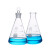 锥形瓶三角烧瓶适用 耐高温高硼硅玻璃具塞适用 252F502F1002F250 150ml